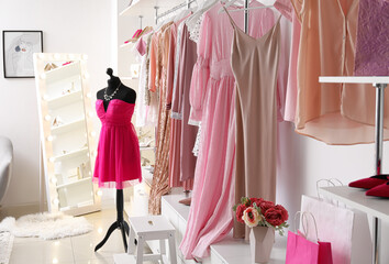 Beautiful dresses for high school prom in shop