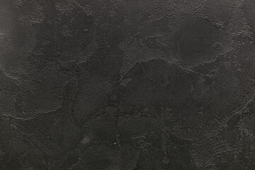 View of dark grunge texture, top view