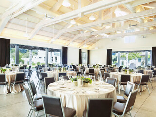 Wedding reception meeting room at a resort