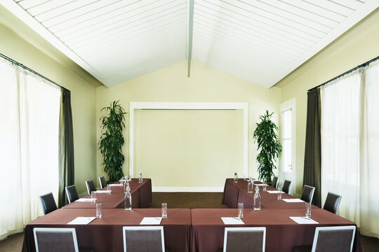 Business meeting space at hotel