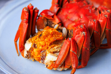 Peeled Seafood Hairy Crab