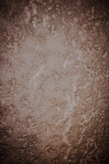 Snow accumulation from underneath through a glass ceiling.