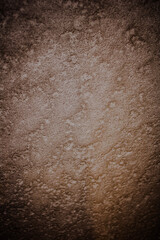 Snow accumulation from underneath through a glass ceiling.