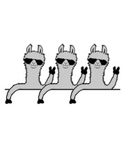 Team Comic Lamas  © Style-o-Mat-Design