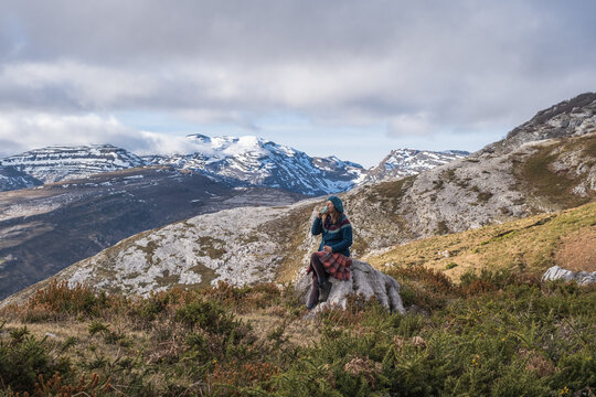drink on a mountain