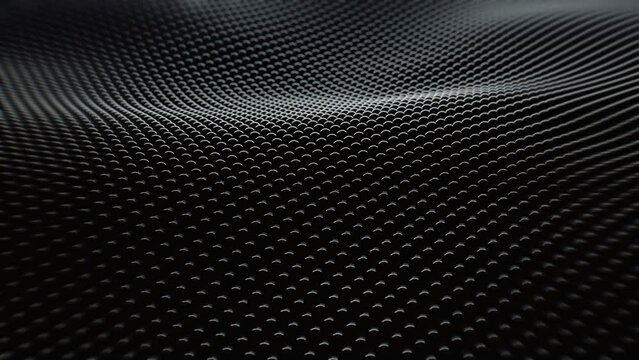 Abstract Surface Wave, 3d Loopable Animation 4k