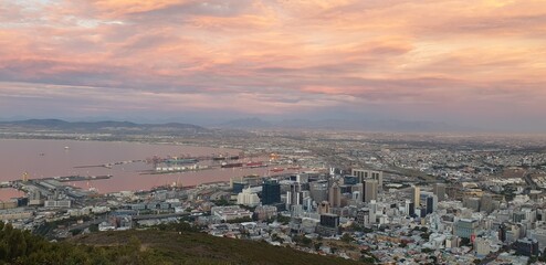 Obraz premium Cape Town Suncet