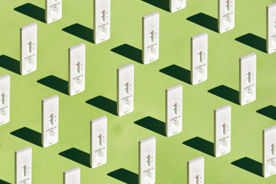 Pattern Of Positive And Negative Covid Home Tests