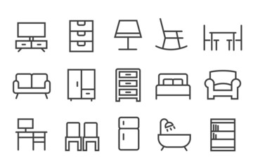 meubles icônes 