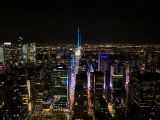 New York at night