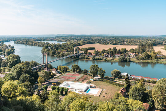 Les Andelys Suspension Bridge