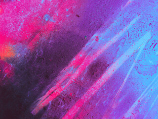 blue and purple painted background