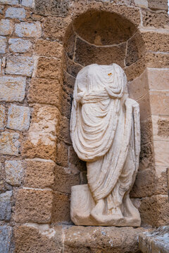 Beheaded Old Statue.