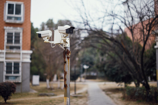 Surveillance Cameras In Anhui, China.