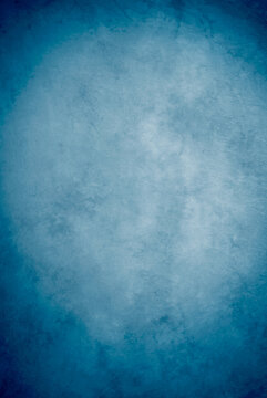 Classic blue photography studio portrait background for headshots and portraiture photos and more.