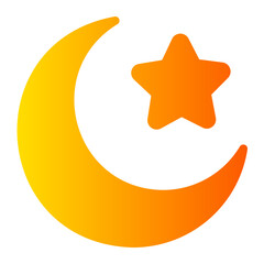 chand raat gradient icon