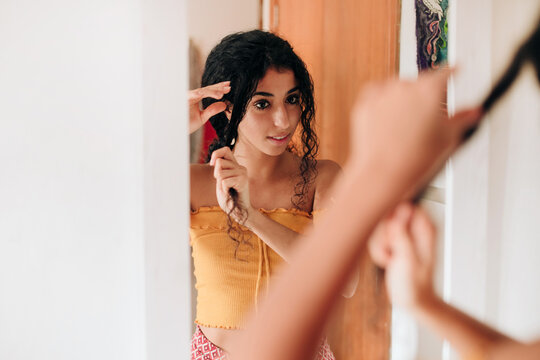 Hairstyling at home