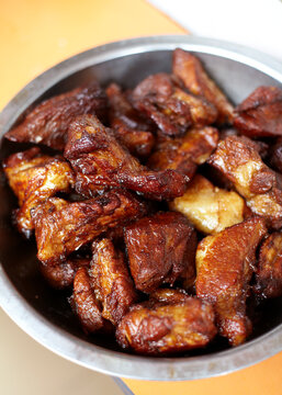 Traditional Chinese Roast pork rice noodle ,Roast pork