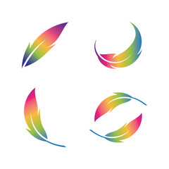 Obraz premium Feather ilustration