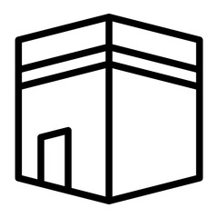 kaaba glyph icon