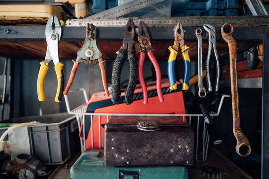 some tools in workshop