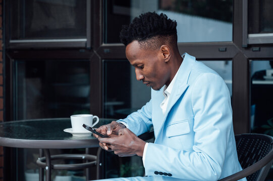 A Young Black Businessman