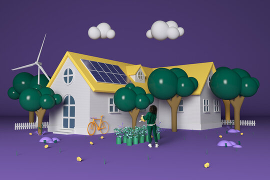Modern and sustainable home