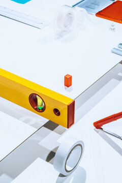 Office Supplies / Objects /Stationary/abstract set up