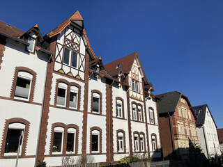 Bielefeld, NRW, Deutschland: Saniertes Altbauviertel der Jahrhundertwende bis 1920er Jahre