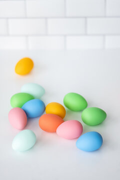 Pastel Easter eggs
