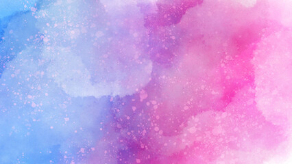 抽象_青とピンク_グラデーション