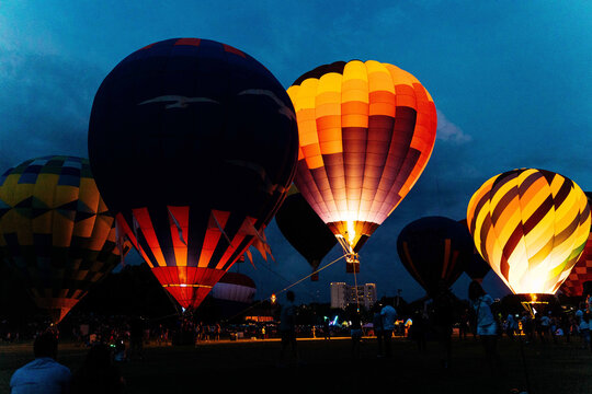 Fototapeta Hot air balloons