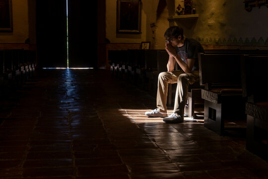 Teenager Praying