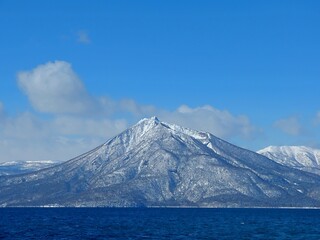 Mt. Eniwa and the Shikotsu Lake 