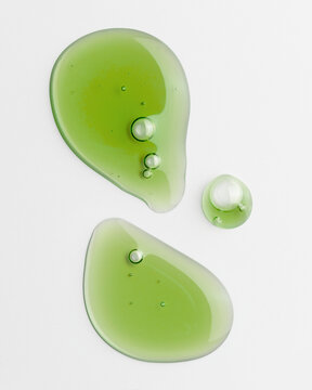 three green gels 