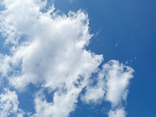 Landscape material of blue sky and clouds_08