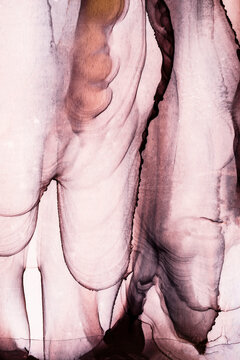 Abstract art. A detail from an alcohol ink painting.
