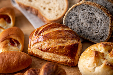 	いろいろなパン　パン集合