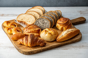 	いろいろなパン　パン集合