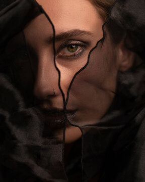 Moody self-portrait