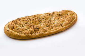 Traditional Turkish Ramadan Bread baked with sesame seeds,black cumin and eggs,