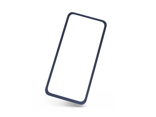 Modern Smartphone 3D Illustration Mockup Scene