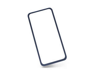 Modern Smartphone 3D Illustration Mockup Scene