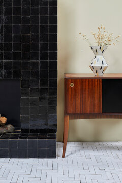 Black tiles
