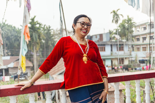 Portrait of a Nepali woman