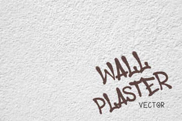 Wall Plaster effect. Vector Design. Text can easily be removed. EPS 10.