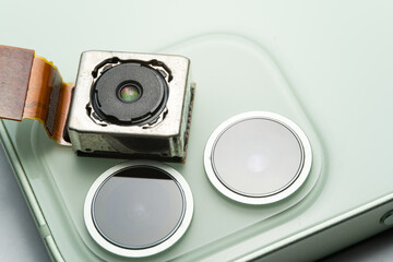 camera modules being used in mobile phones. development of mobile cameras. Digital camera lens...