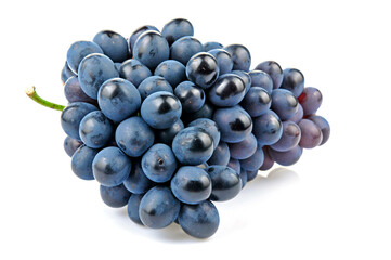 Grapes in white background