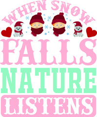 Winter T-shirt Design