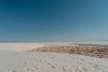 Fototapeta na wymiar White Sands New Mexico 